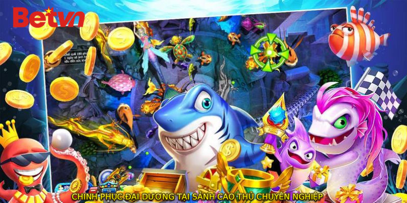 Chinh phục đại dương tại sảnh cao thủ chuyên nghiệp