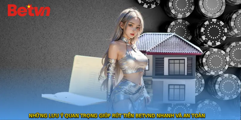 Những lưu ý quan trọng giúp rút tiền BETVND nhanh và an toàn